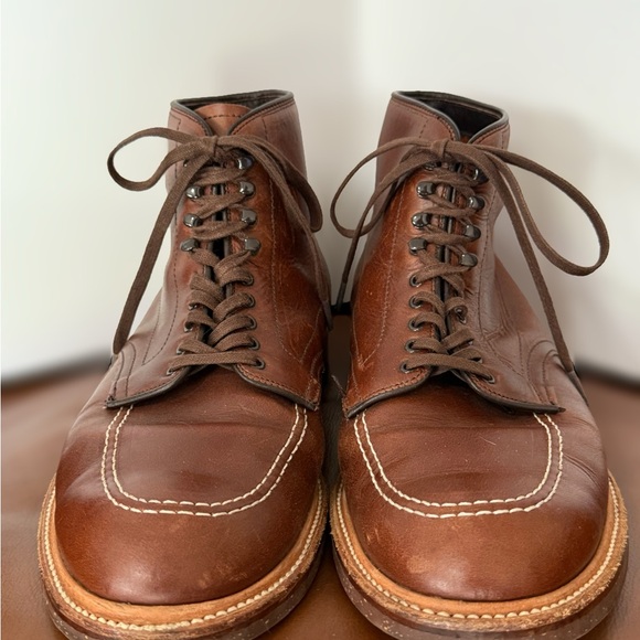 Alden 403 Moc Toe Boots Brown Chromexcel Leather Men’s Size 11.5 - Picture 1 of 7